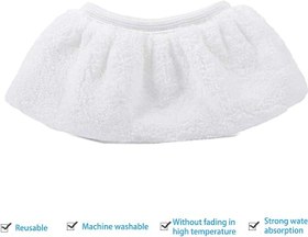 Resim 8 paket mikrofiber bez kapak seti Karcher buharlı temizleyici EasyFix SC2 SC3 SC4 SC5 el memesi aksesuarları 