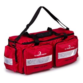 Resim Comfort Plus İlk Yardım Çantası Büyük Boy 2 Çepli Kırmızı 