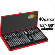 Resim ARIKPDRTOOLS Power Bıts Seti - 40 Parça Set Profosyonel Kullanım 