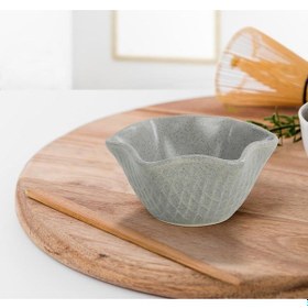 Resim Keramika Roma 11 Cm Çerezlik Artistik Mat Gri 647 A 