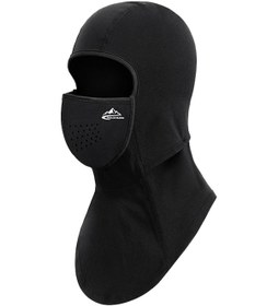 Resim Butu Golovejoy Dtj47 Kış Rüzgar Geçirmez Manyetik Yüz Maskesi Siyah L 