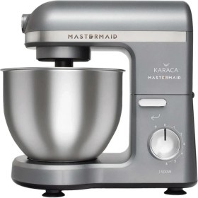 Resim Karaca 6 Kademeli Hız Ayarlı Mastermaid Chef Stand Mikser Hamur Yoğurma Makinesi 1500 W 5 Lt Kapasite, Onerous Mutfak Tartısı Hediye 