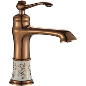 Resim Fkn Roma Lavabo Bataryası Rose Gold 