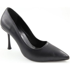 Resim Feles 070-1321 Siyah Kadın Topuklu Ayakkabı Siyah 