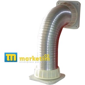 Resim Ferro Çekmeli Aspiratör Koku Sızdırmazlık Baca Seti 2 Mt. - 208591189 