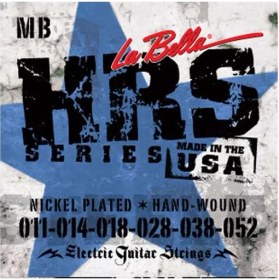 Resim Gitar Aksesuar Elektro Tel Labella Lb-Hrs-Mb Blues 11-52 