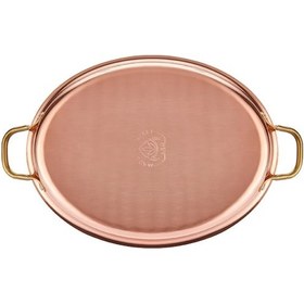 Resim Mm Bakır Oval Sığ Omlet Tava 