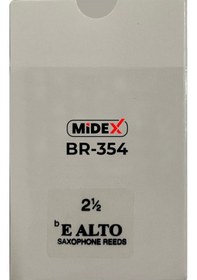 Resim Midex BR-354A Alto Saksafon Kamışı 10'LU Paket ( NO:2.5 ) 