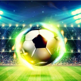 Resim Elmas Boyama Futbol Tam Yuvarlak Elmas Nakış Çapraz Dikiş Futbol Dıy Elmas Mozaik 40x40cm 