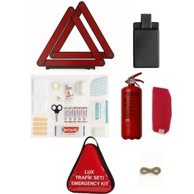 Resim Araç Trafik Seti İlk Yardım Seti Tüvtürk Muayene Uyumlu 1 Kg Yang 