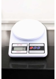 Resim 10 Kg Dijital Hassas Terazi Mutfak Kullanımı Beyaz 