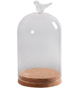 Resim Suntek Magideal Manzara Vazo Örtüsü Peri Bahçesi Cam mantar kuş 