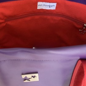 Resim Marina Shopper Bag (Koyu mor Kırmızı) 