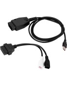Resim Creatorally Galletto 1260 Ecu Chip Tuning Aracı Eobd / Obd2 / Obdıı Araç Teşhis Kablosu Arayüzü (Yurt Dışından) 