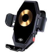 Resim Butu T7 15w Kablosuz Araç Şarj Cihazı Siyah 