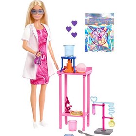 Resim Barbie Bilim Uzmanı - Aksesuarları Kariyer Oyun Setleri JCR70 