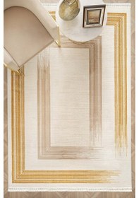 Resim Kaşmir Halı Akrilik Boğaziçi Kuruçeşme 160X230 CM Salon Mutfak Halısı Yolluk Kilim 