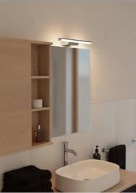 Resim EGLO connect.z Smart-Home LED Ayna Lambası Regello-Z, U 60 cm, ZigBee, Uygulama ve Sesli Kumanda Alexa, Işık Rengi Ayarlanabilir (Sıcak Beyaz-Soğuk Beyaz), RGB, Kısılabilir, Banyo Duvar Lambası, 