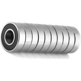 Resim Ximistore9 10 Adet 6001-2rs Ptfe Mermer Yatak, 12mm İç Çap, Su Ve Toz Koruyucu, -20 C/+200 C Isı Dayanımı, Kaliteli Çelik Malzeme 