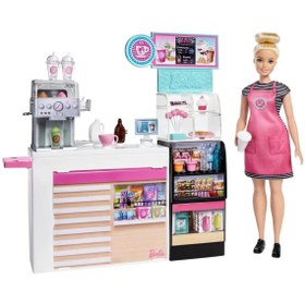 Resim Barbie'nin Kahve Dükkanı Oyun Seti GMW03 
