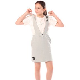 Resim Toontoy Kız Çocuk 2li Salopetli Takım Yeşil 