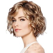 Resim Qingmipy Kadınlar İçin Sağlıklı Kullanimlı Doğal Görünümlü Puf Krık Saç Takımı - Wig-3580 