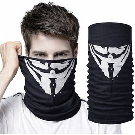 Resim Vendetta Maskesi Desenli Baf Bandana Çok Amaçlı Yüz Boyunluk Bandana Ilkeshop - 99 4 No 