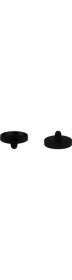 Resim JJC Soft Release Button Vidalı Metal Deklanşör Düğmesi (Çukur - Siyah) 