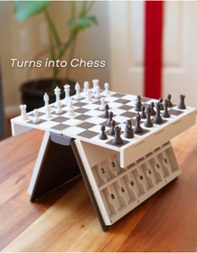 Resim 3DUNİVERSEOFMODELS Chess - Satranç 3D kitap 