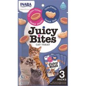 Resim Inaba Ciao Juicy Bites Tavuklu ve Tuna Balıklı Kedi Ödül Maması 3 lü Paket 