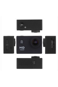 Resim TEKNO AC-02 1080p Full Hd Su Geçirmez Aksiyon Kamerası Siyah 