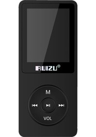 Resim Jeemson Ruızu X02 Spor Mp3 Çalar 8gb Siyah - Ses Kaydı, Ekranlı, İngilizce Desteği, Dayanıklı Materyal 