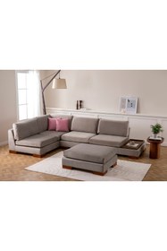 Resim Vivense TULİP KÖŞE KOLTUK, AÇIK GRİ 