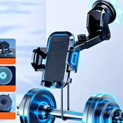 Resim Telefon Tutucu Montaj Yükseltmesi 36.29KG Güçlü Emiş, [Engebeli Zeminlerde Sabit] Pano ve Hava Menfezi için Telefon Standı, Araç Aksesuarı,Yolculuk Ekipmanları,Ayarlanabilir Tutucu,Sağlam Stand,Yüksek kaliteli montaj,Dayanıklı İnşaat,Gösterge Paneli Aksesuarı,Paylaşımlı Şoförler,Araç Sahipleri 