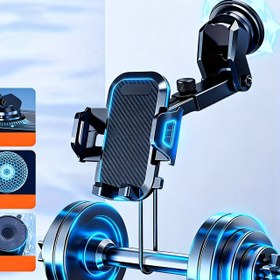 Resim Telefon Tutucu Montaj Yükseltmesi 36.29KG Güçlü Emiş, [Engebeli Zeminlerde Sabit] Pano ve Hava Menfezi için Telefon Standı, Araç Aksesuarı,Yolculuk Ekipmanları,Ayarlanabilir Tutucu,Sağlam Stand,Yüksek kaliteli montaj,Dayanıklı İnşaat,Gösterge Paneli Aksesuarı,Paylaşımlı Şoförler,Araç Sahipleri 