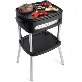 Resim BBQ 3256 2000W Ayaklı Elektrik Barbekü 