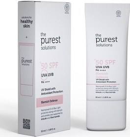 Resim The Purest Solutions Lekeli Ciltler İçin Renkli Güneş Kremi SPF50+ 50 ML 