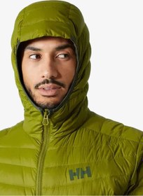 Resim Helly Hansen Verglas Kapişonlu Down İnsulator Erkek Yeşil Mont 63005-461 