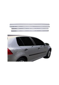 Resim Vw Golf V Krom Cam Alt Çıta 4 Kapı P.çelik 2003-2009 Arası 