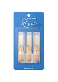 Resim Rico Rkb0330 Royal Tenor Saksafon Kamışı No: 3.0 Orta Seviye/eğitim - 3'lü Paket Fransız Kesim Filed , Esnek Tepki Ve Kararlı Ton 