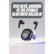 Resim Techno Stock Kulak Içi Bluetooth Kulaklık Anc Enc Özellikli Şarj Göstergeli Kablosuz Kulaklık 