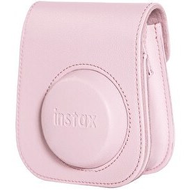 Resim Fujifilm Instax Mini 12 Pembe Deri Çanta 