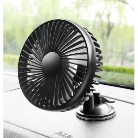 Resim Coofbe Departure Araç Ön Cam ve Torpido Üzeri Araç Vantilatör Fan Soğutucu Masaüstü Vantilatör 