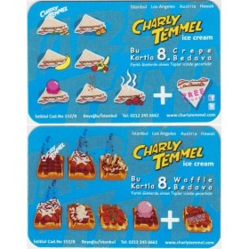 Resim Charly Temmel Waffle Kartı. 