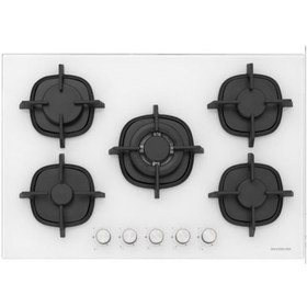 Resim Silverline BO6501W01 - CS5365W01 - 3457 Soho 80 Beyaz Cam Ankastre Set 