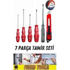 Resim 7 Parça Tamir Seti El Aletleri Seti 