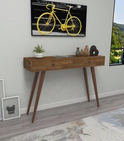 Resim WOODFACE TESLA DOĞAL AHŞAP DRESUAR CEVİZ RENK 