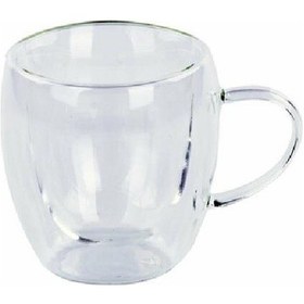 Resim Yakut 11301 Çift Cidarlı Kulplu Bardak 250 Ml 