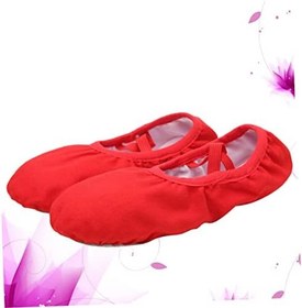 Resim GALPADA 1 Çift Bale Terliği Bale Dans Ayakkabıları Bale Ayakkabıları Taban Bale Ayakkabısı Yoga Ayakkabıları 