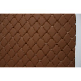 Resim Berryka Baklava Desen Yat Gemi Oto Döşemelik Kapitone Suni Deri Kumaş 140cm En 